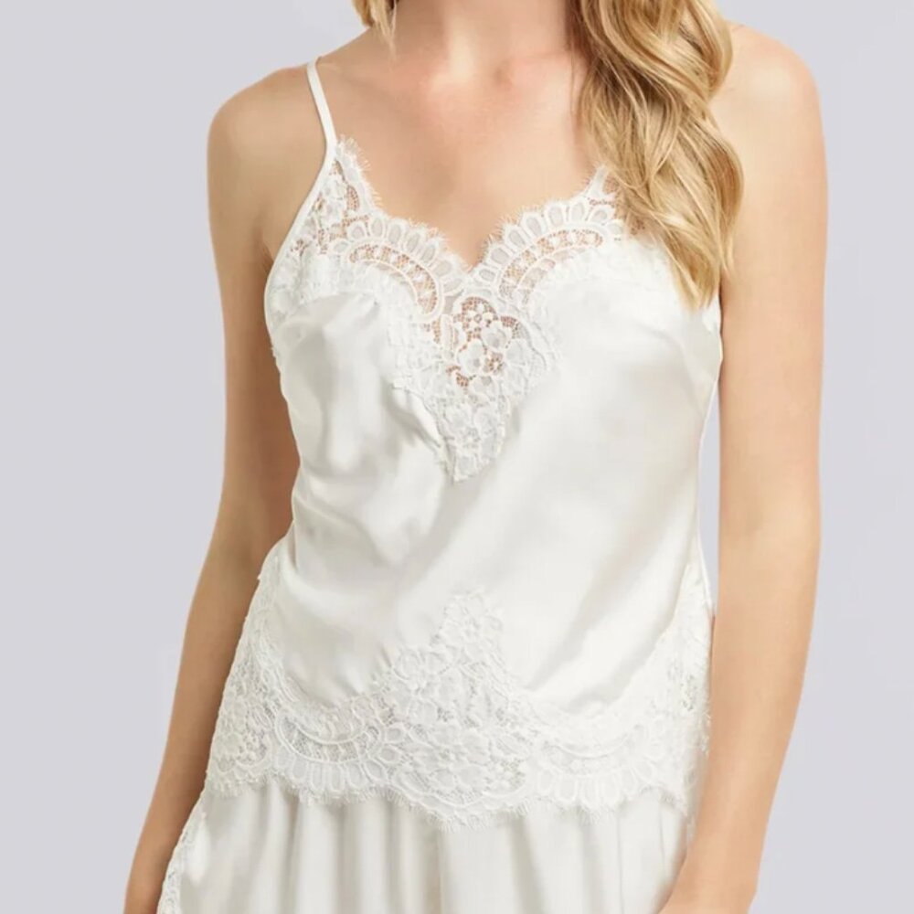 Homebodii White Sian Cami Set - NWT - Size XXL